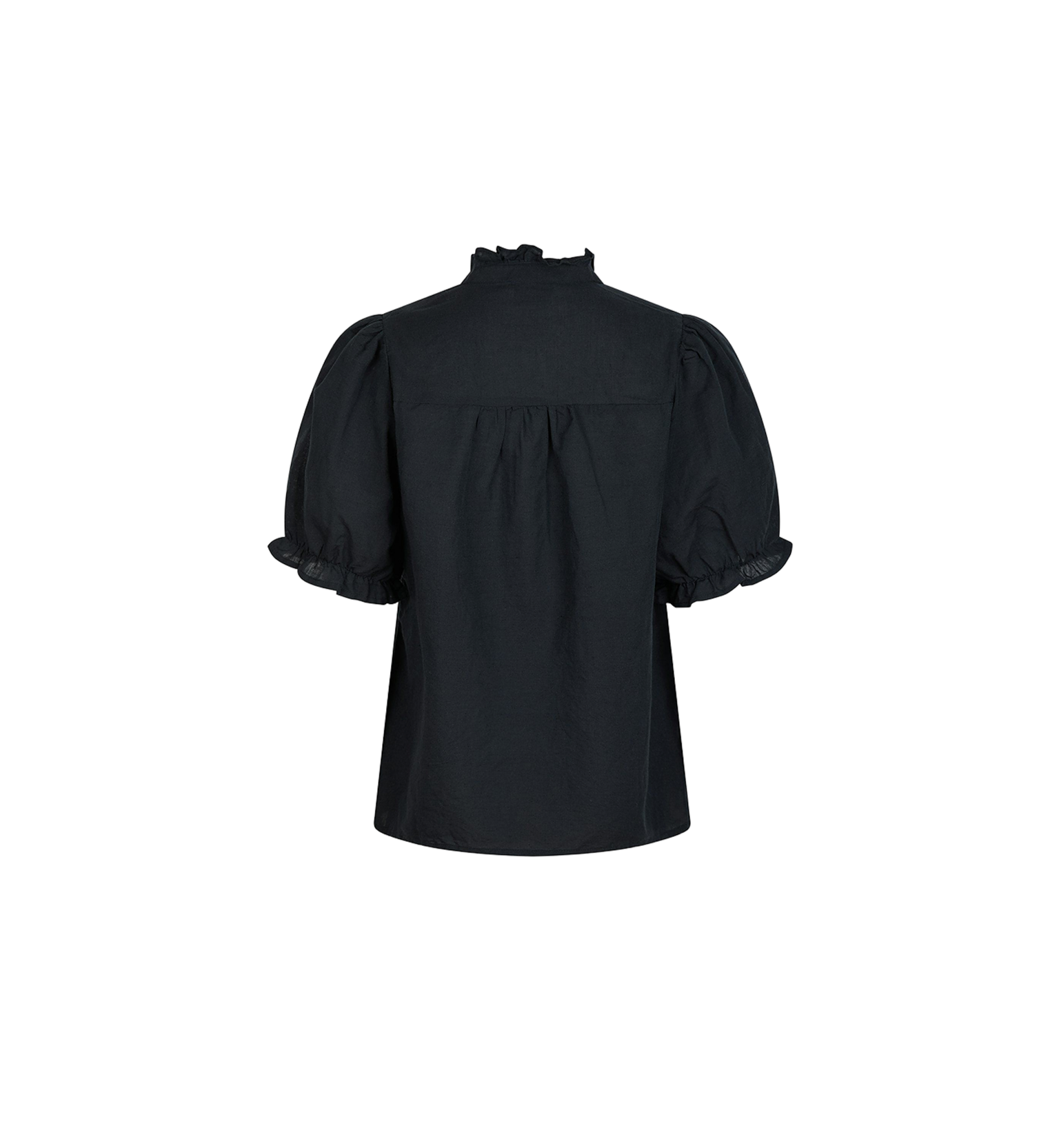 Neo Noir Odesa Linen Blouse Navy - 4