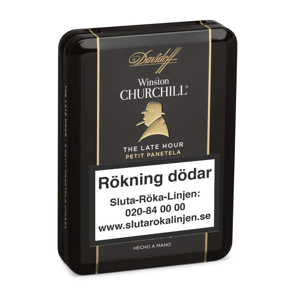 Davidoff Winston Churchill Late Hour Petit Panatela Ask 5 st - 2
