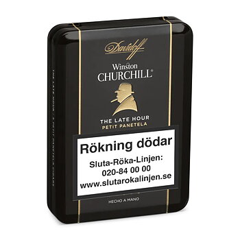 Davidoff Winston Churchill Late Hour Petit Panatela Ask 5 st