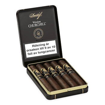 Davidoff Winston Churchill Late Hour Petit Panatela Ask 5 st