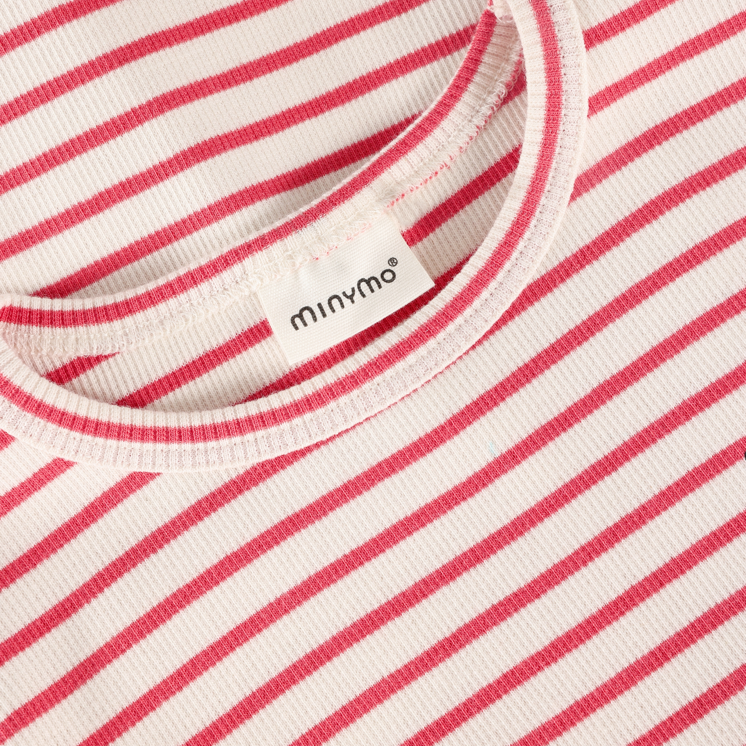 T-Shirt SS Rib Spiced Coral - 3