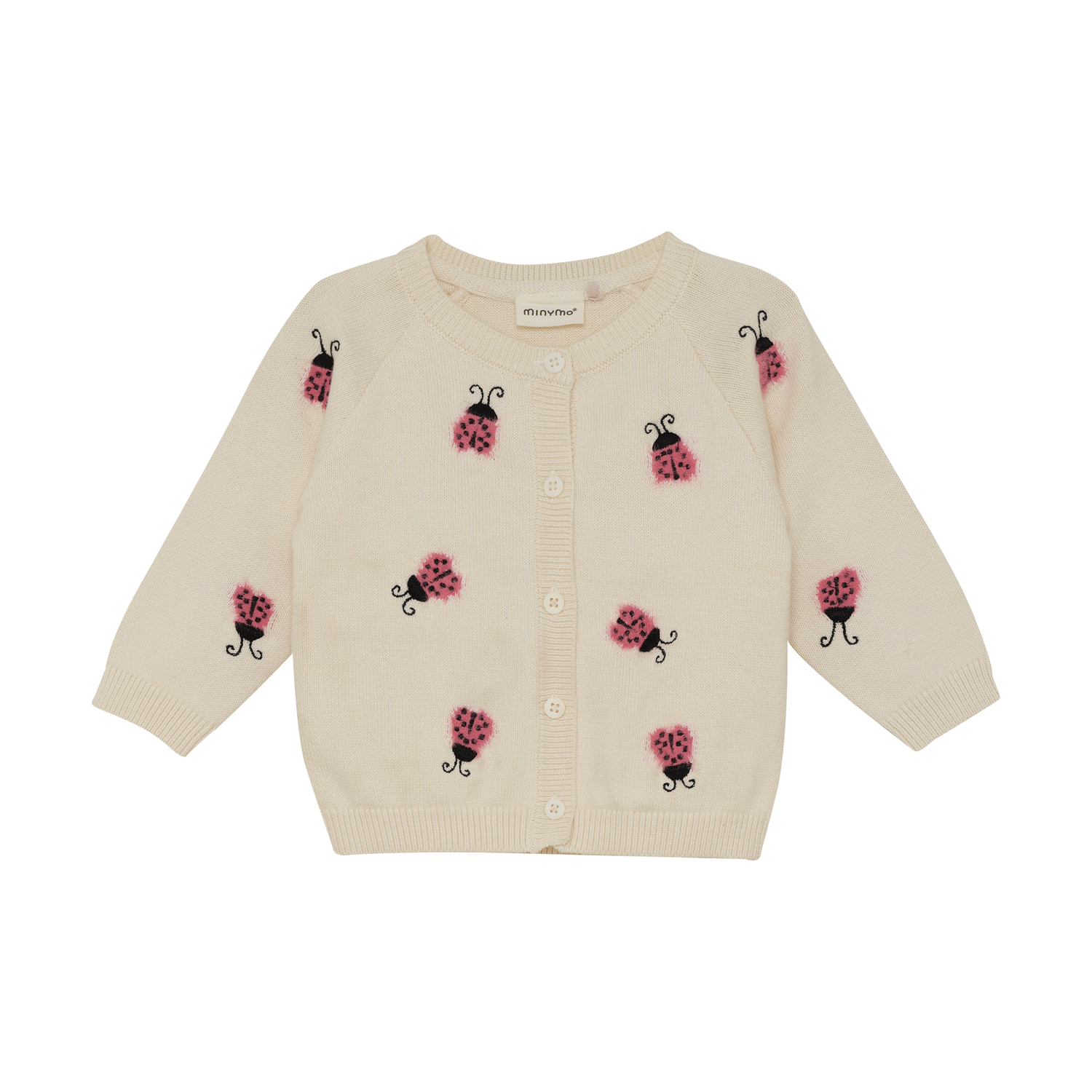 Cardigan Knit White Swan