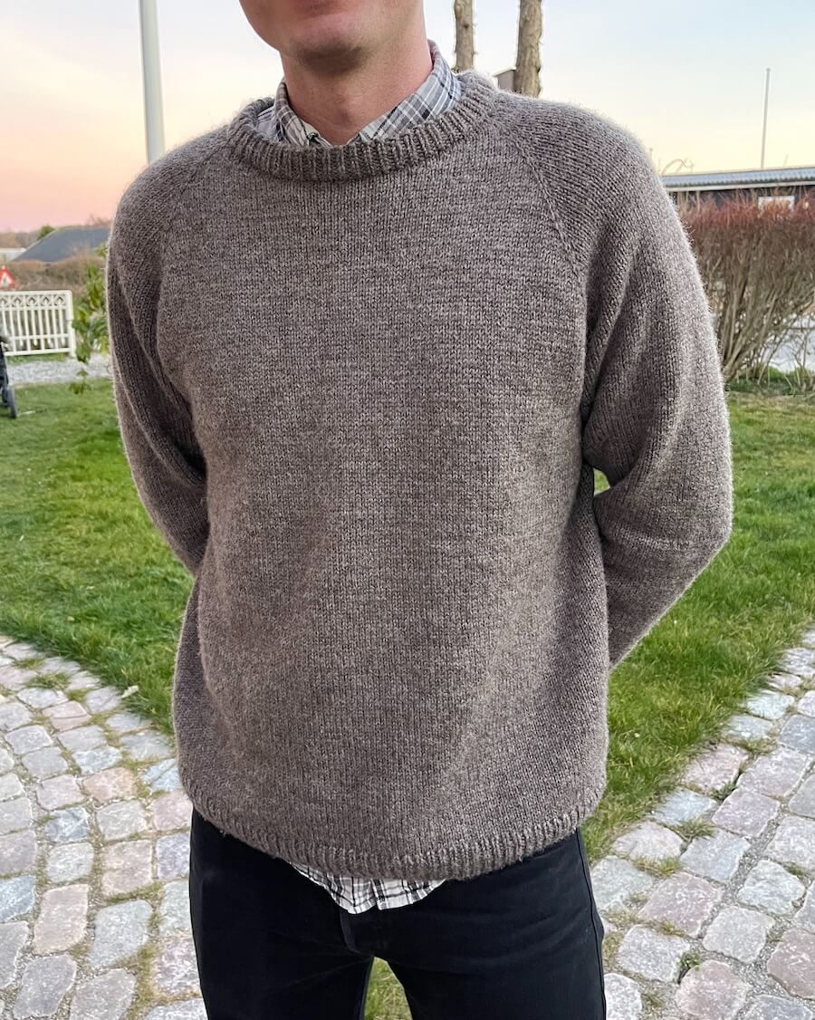 PetiteKnit Hanstholm Sweater Man (21 m st 4) - 6