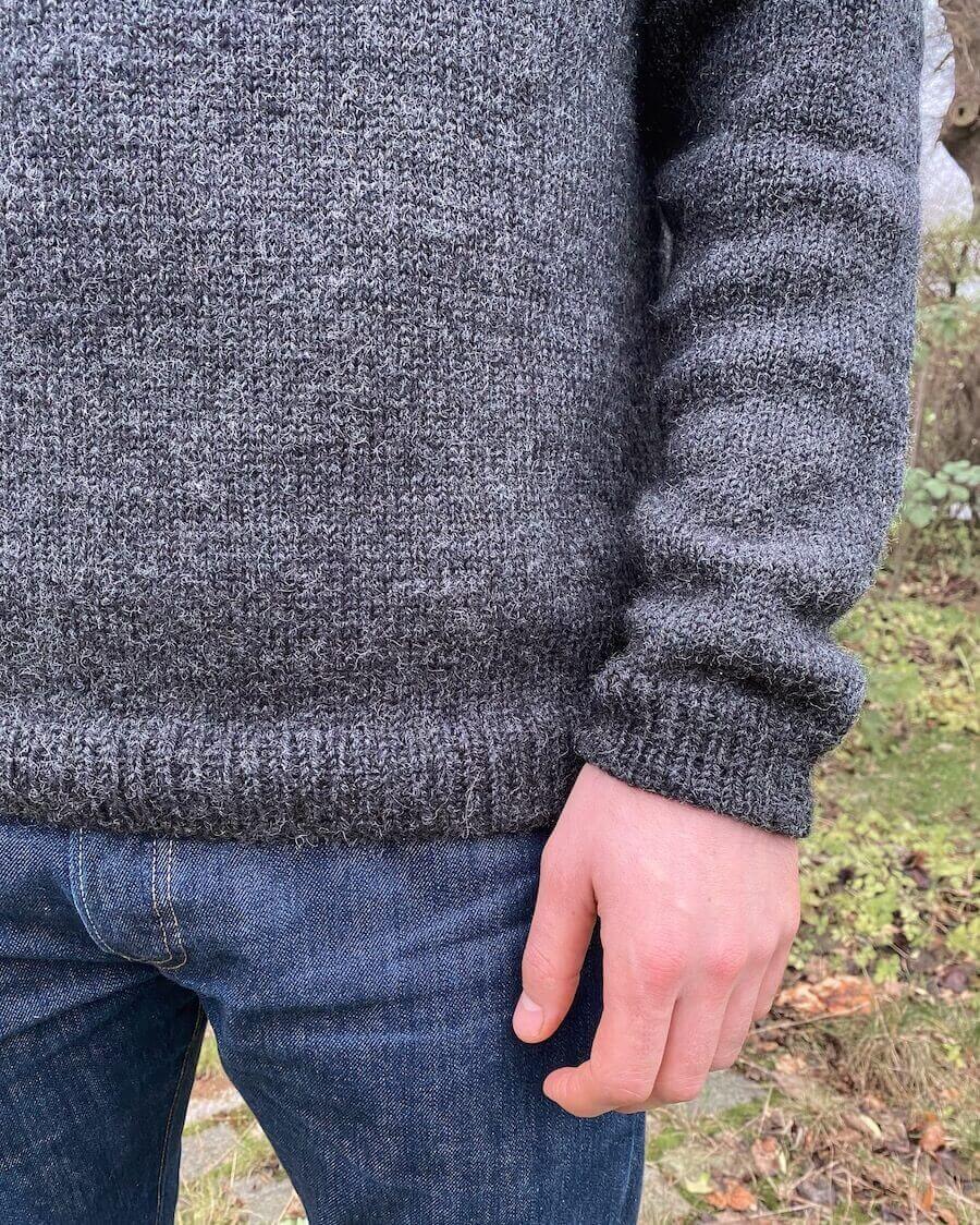 PetiteKnit Hanstholm Sweater Man (21 m st 4) - 2