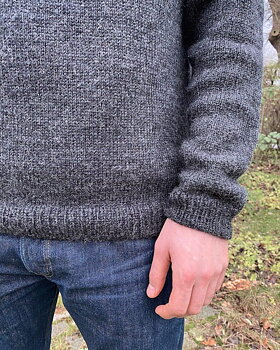 PetiteKnit Hanstholm Sweater Man (21 m st 4)