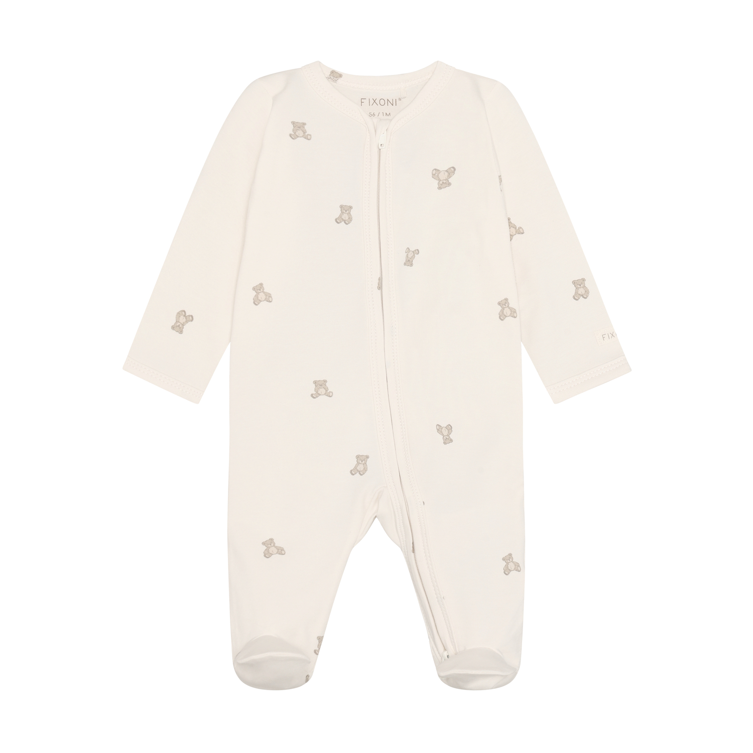 Nightsuit w. Feet Pure Cashmere