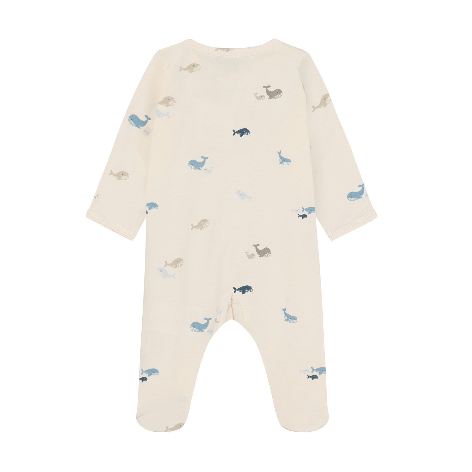 Nightsuit w. Feet Arctic Ice - 2