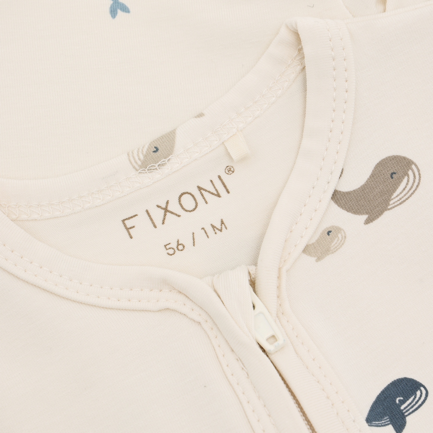 Nightsuit w. Feet Arctic Ice - 3