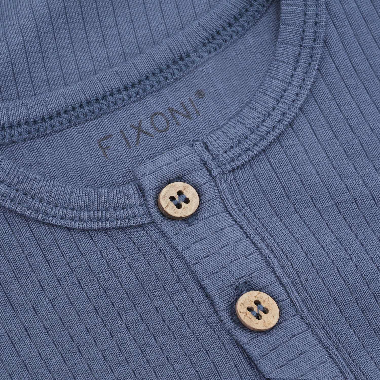 Body LS Rib Vintage Indigo - 3