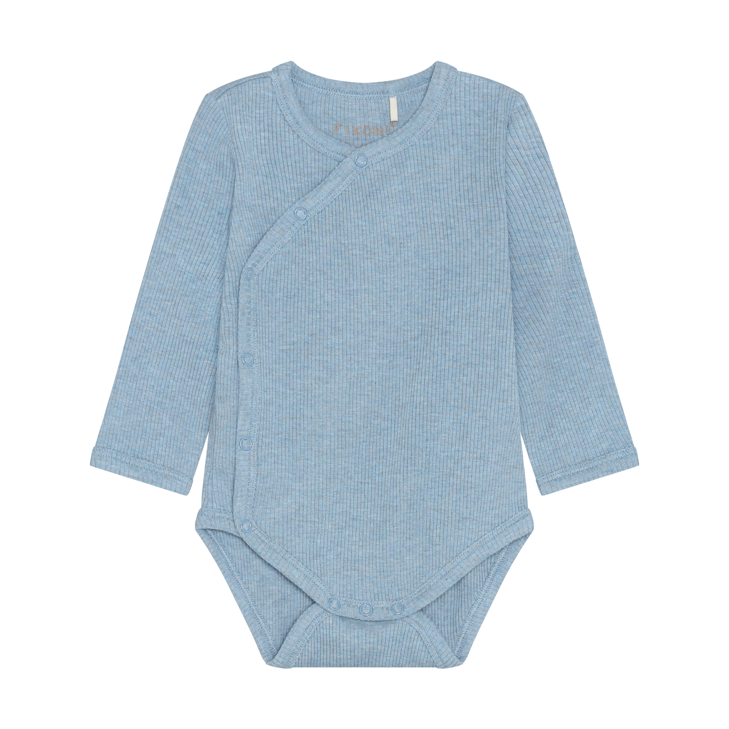 Wrap Body LS Melange Rib Mountain Spring Melange
