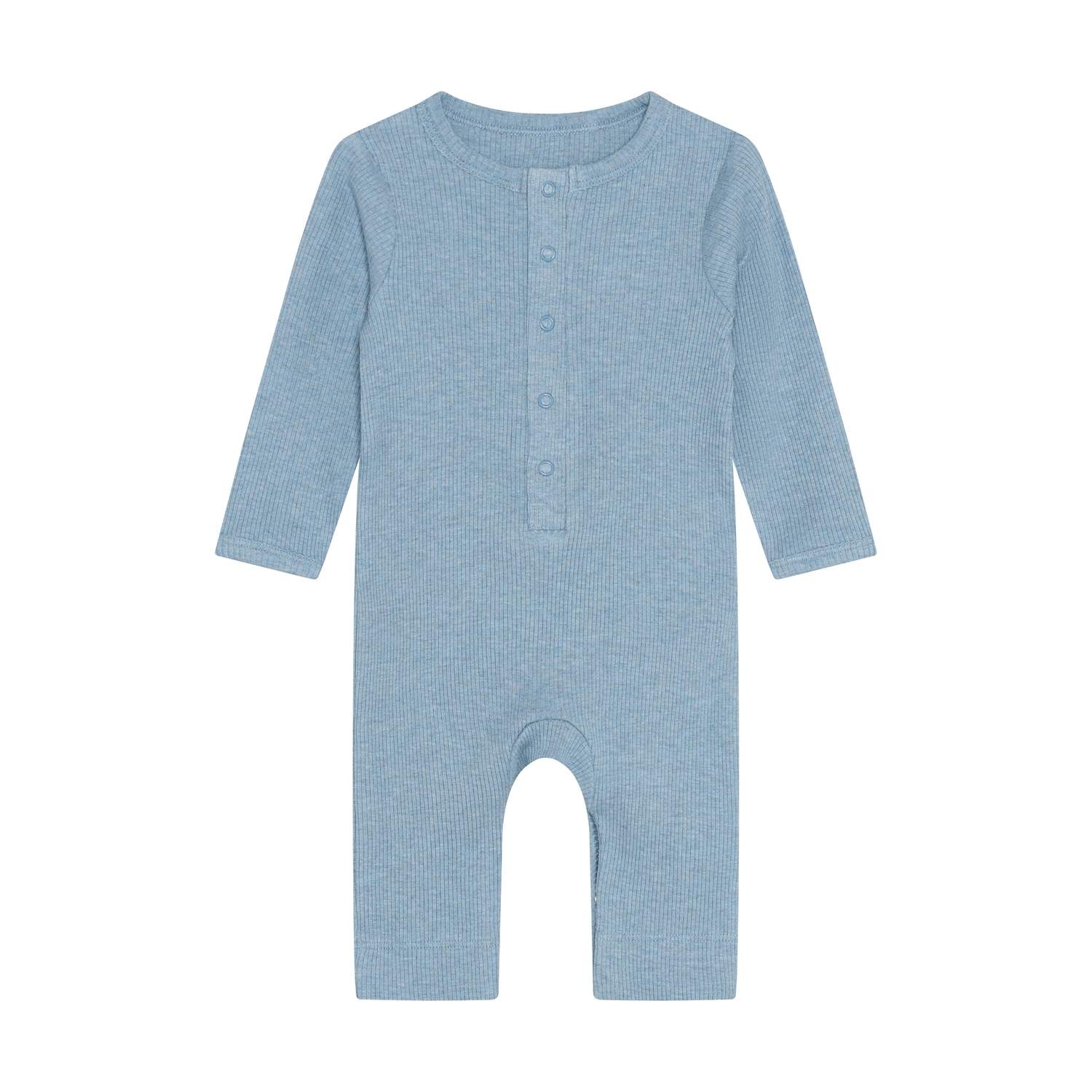 Rompers LS Melange Rib Mountain Spring Melange