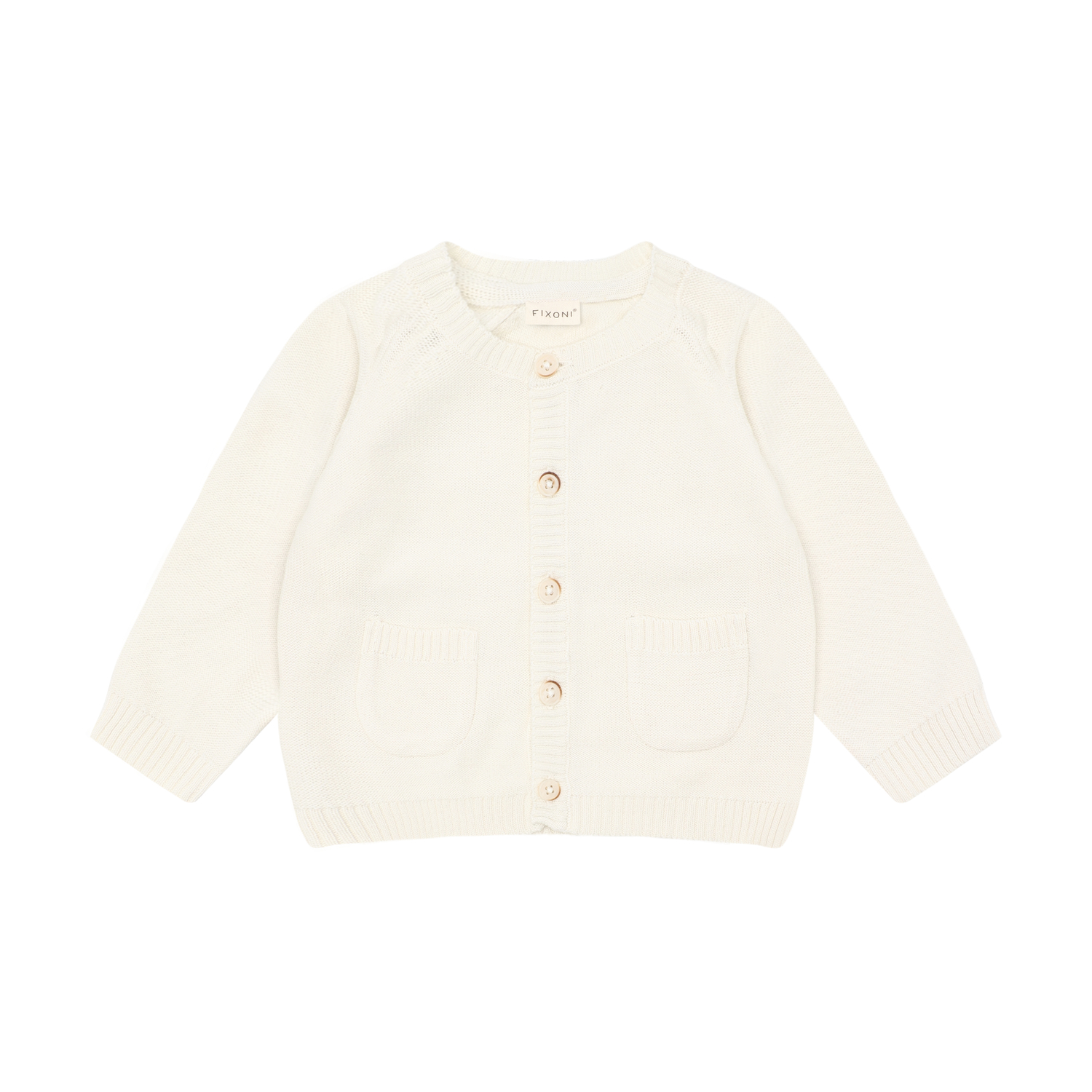 Cardigan Knit Antique White