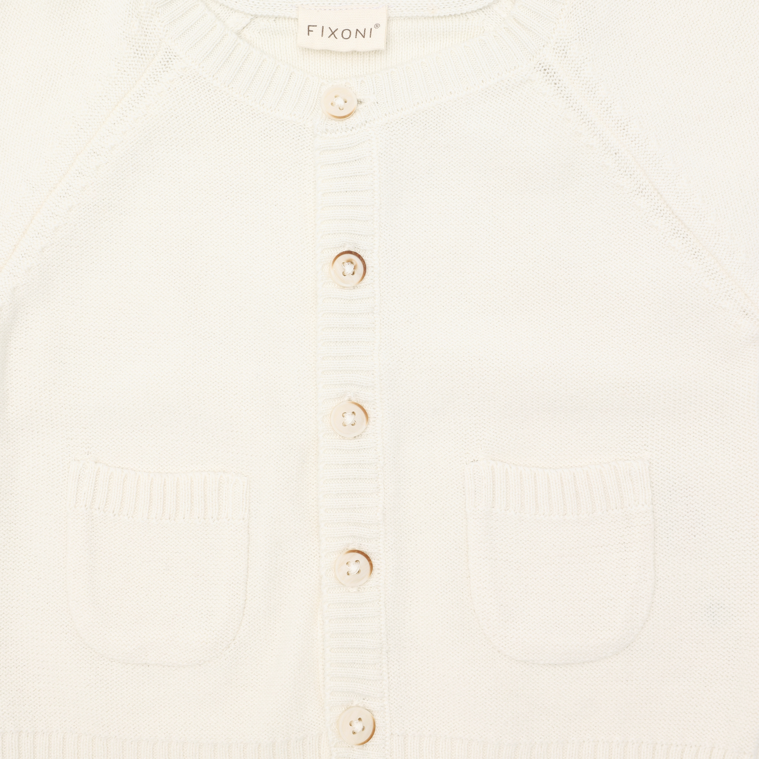 Cardigan Knit Antique White - 3