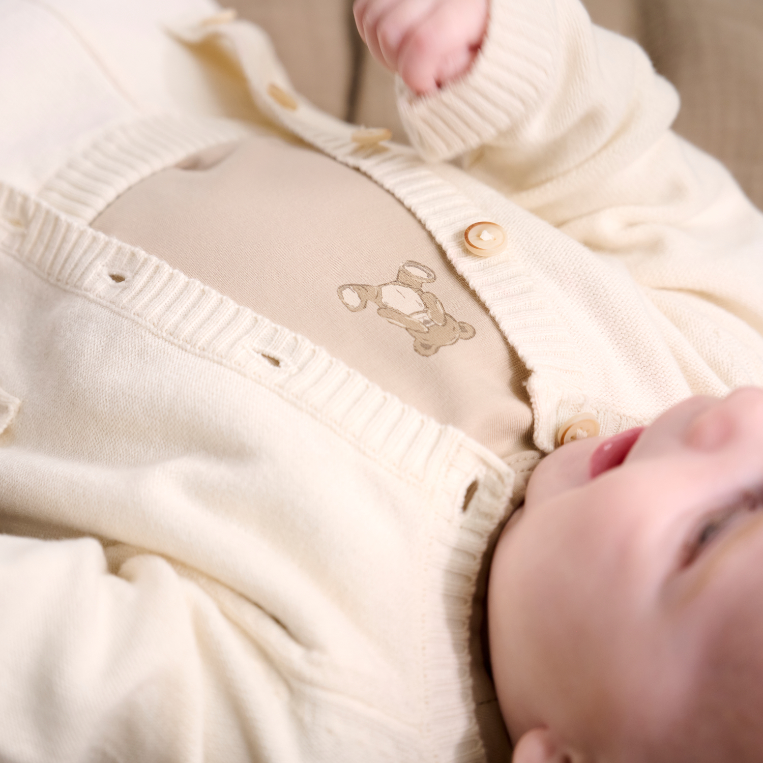 Pants Knit Antique White - 4