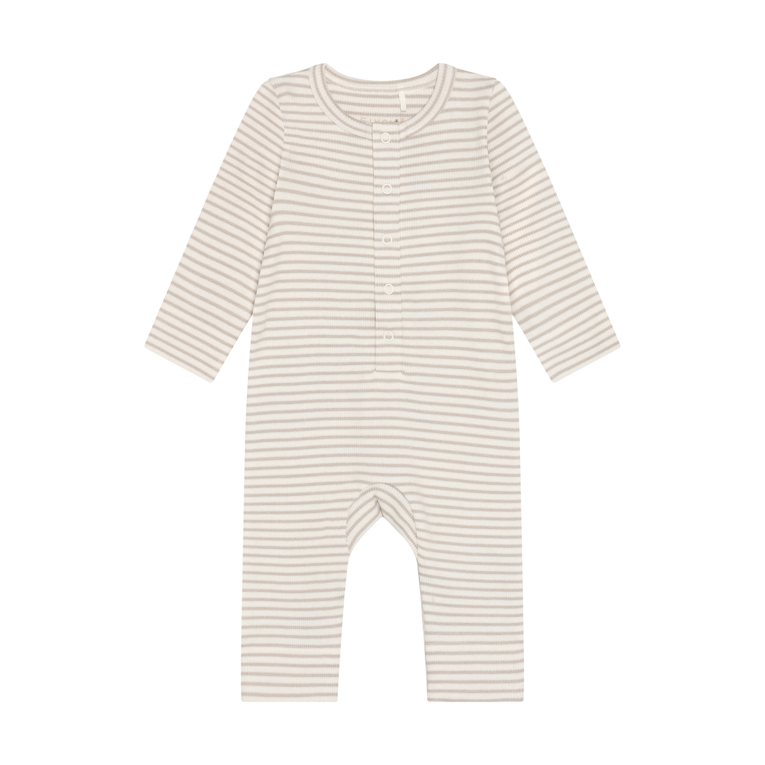 Romper LS Rib Pure Cashmere
