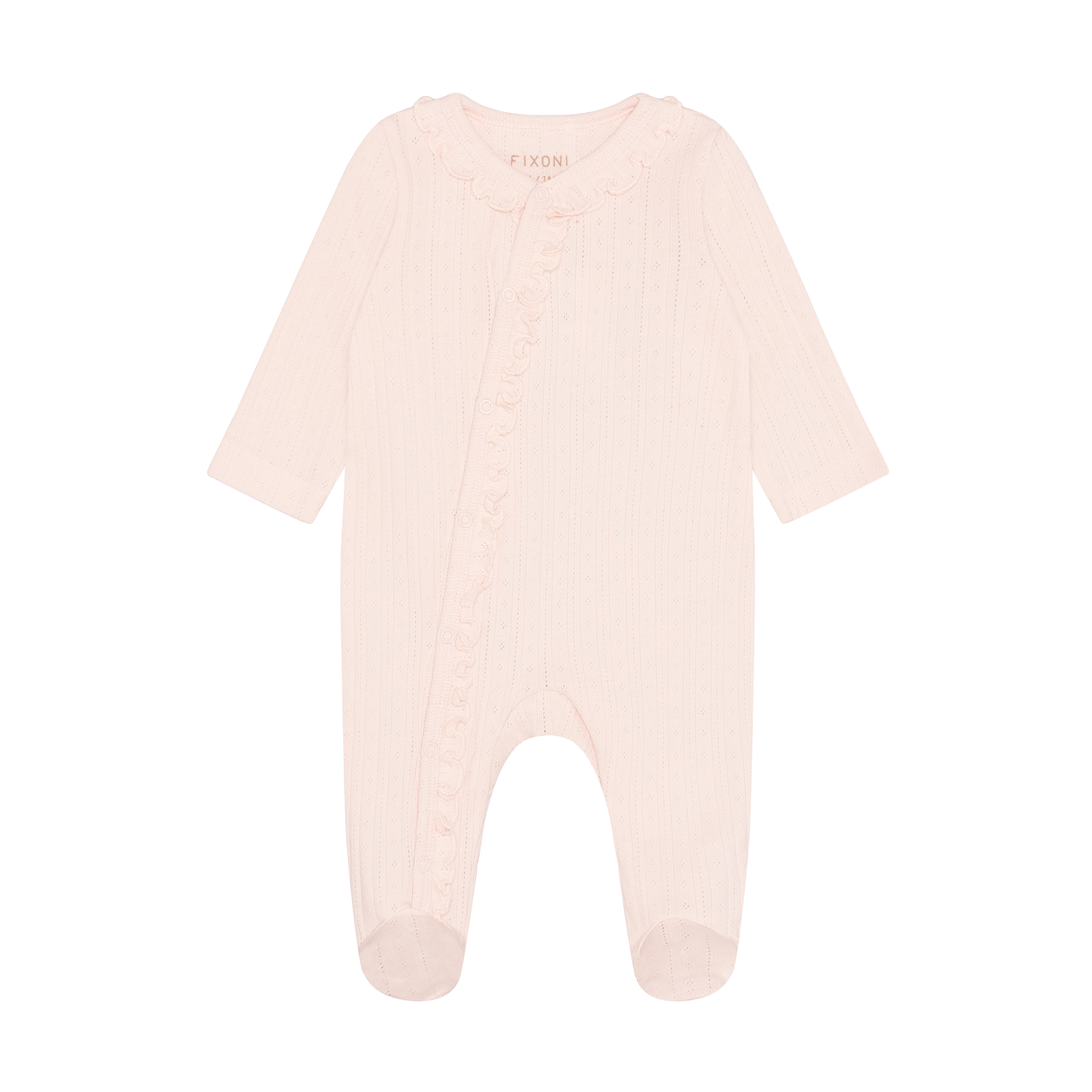 Romper LS Pointelle Soft Pink