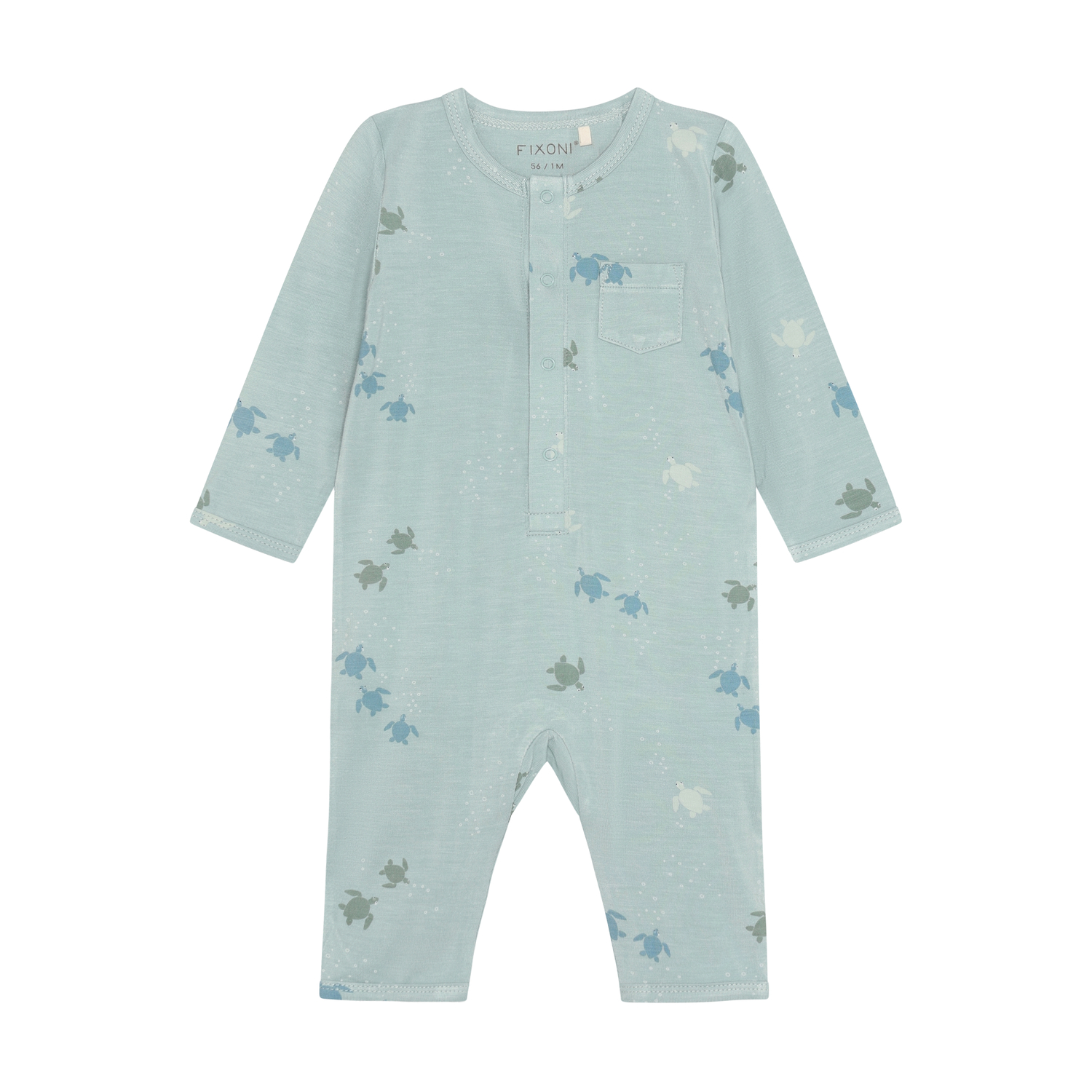Romper LS Gray Mist