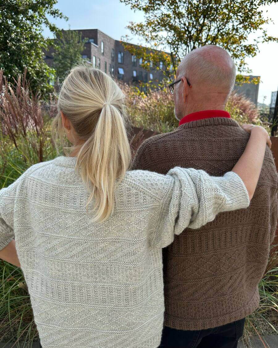 PetiteKnit Storm Sweater Man (20 m struktur st 4) - 3