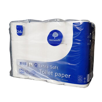TOALETTPAPPER VERASOFT  24 RULLAR 