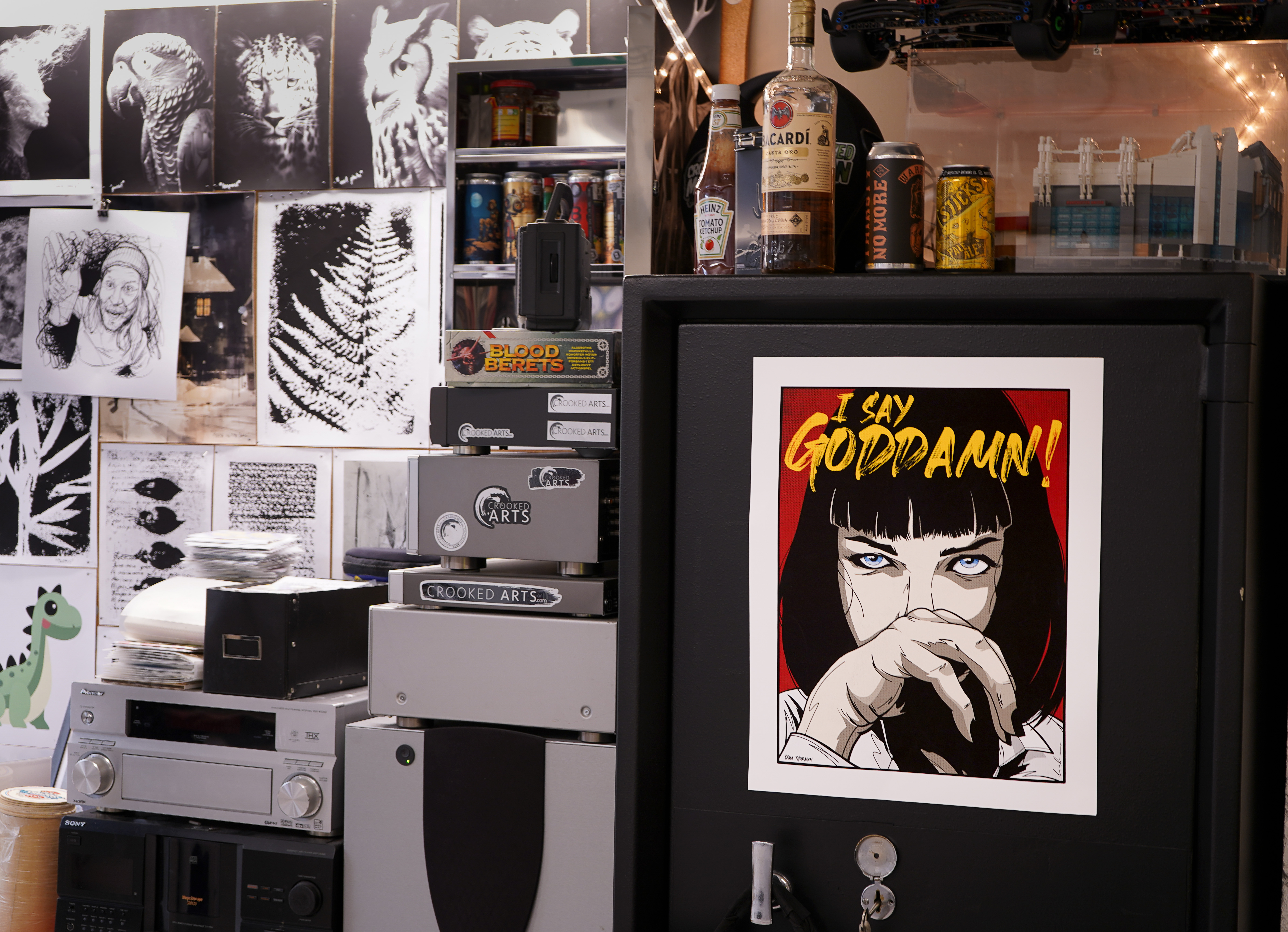 Pulp Fiction - Goddamn  - Poster - 3