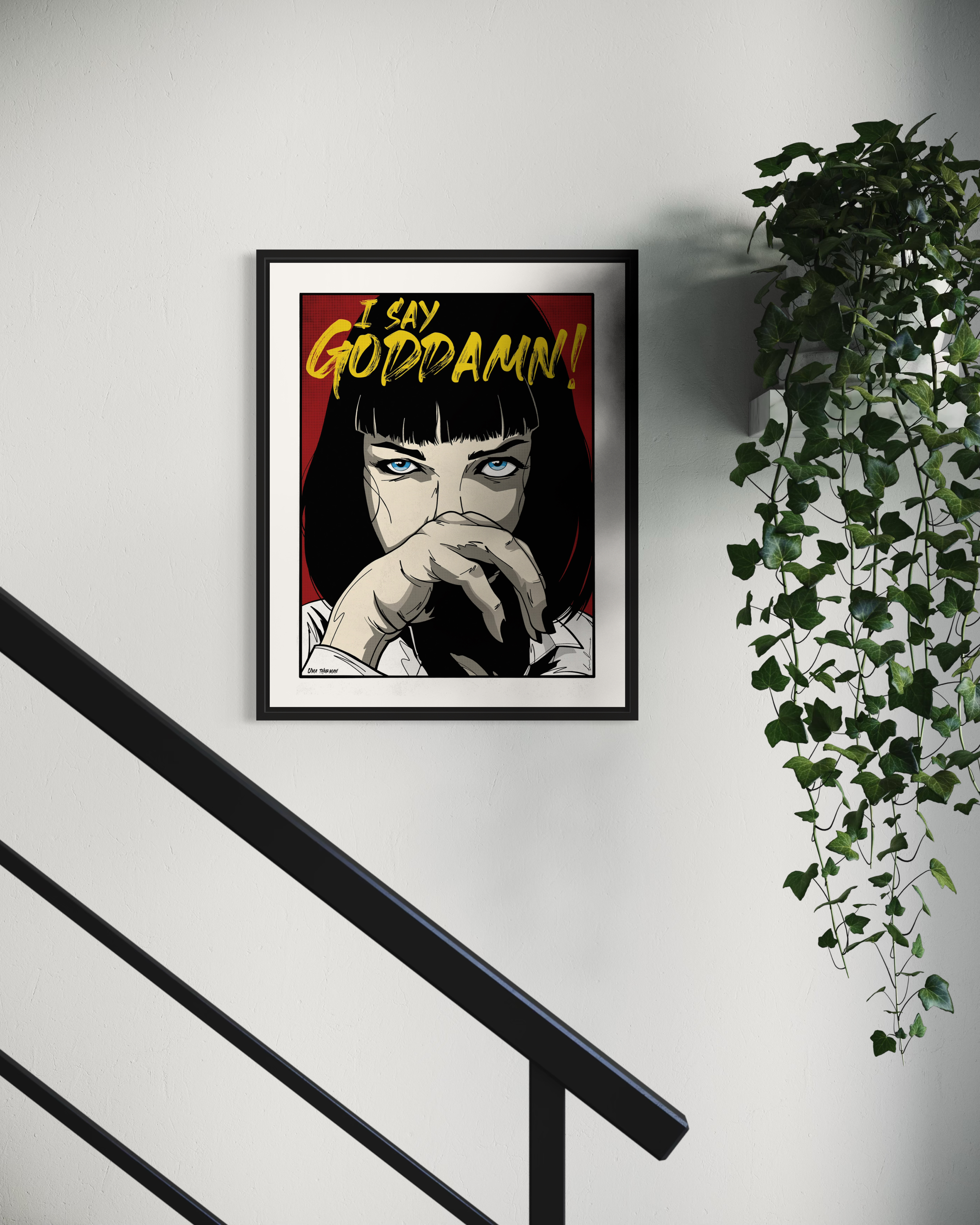 Pulp Fiction - Goddamn  - Poster - 5