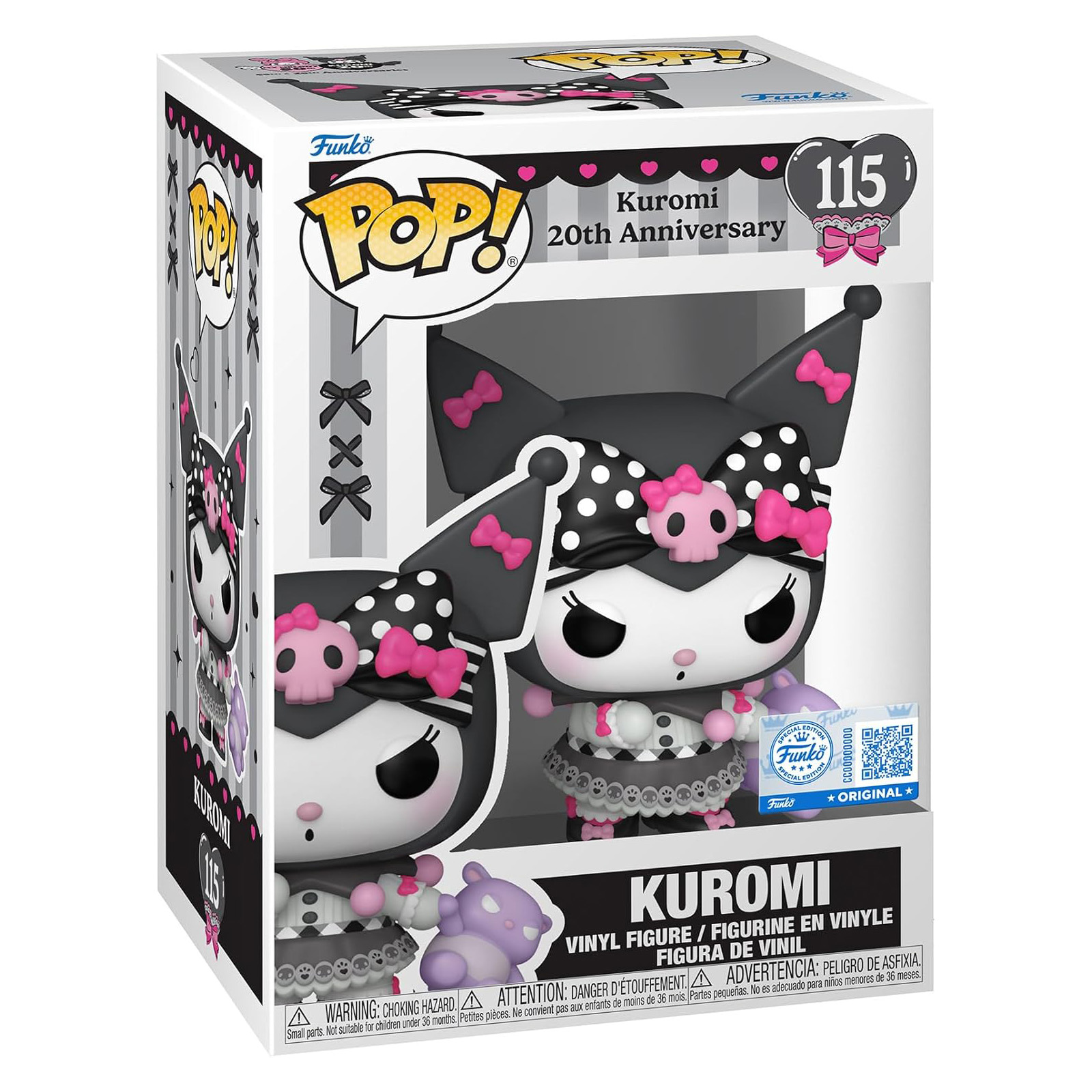 Funko POP! Sanrio Kuromi 20th Anniversary Exclusive Vinyl Figur - 3