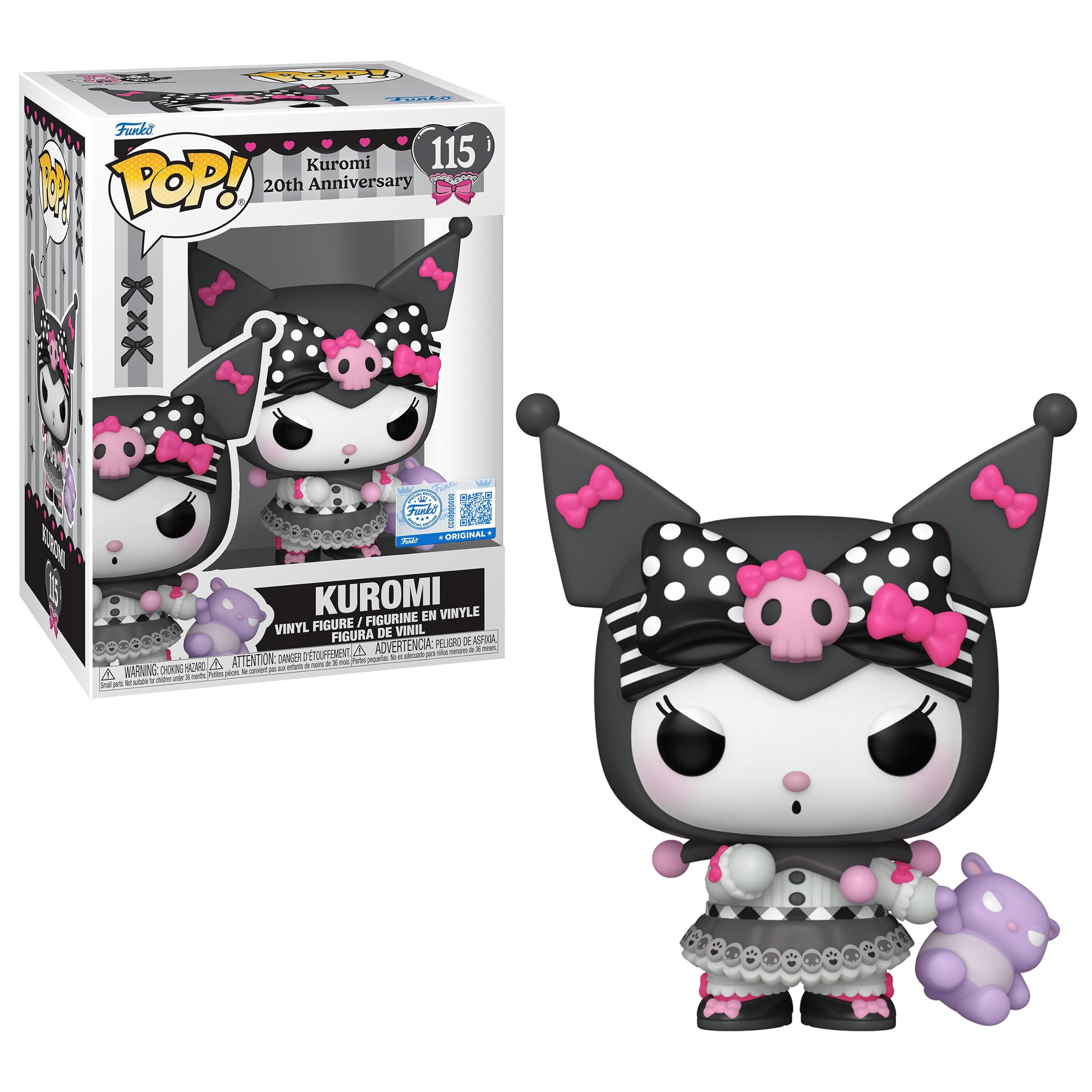 Funko POP! Sanrio Kuromi 20th Anniversary Exclusive Vinyl Figur