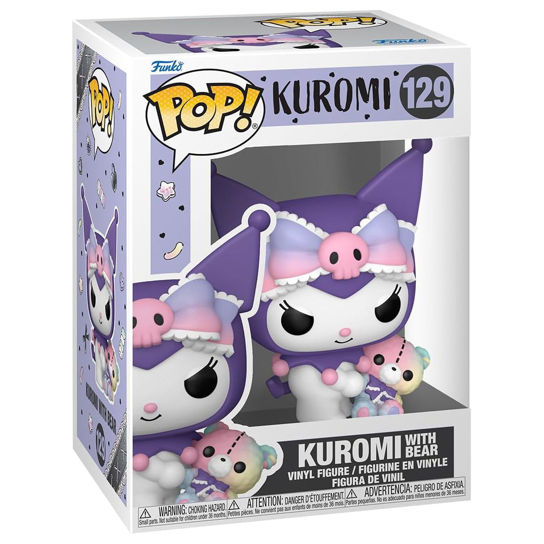 Funko POP! Sanrio Kuromi with Bear Exclusive Vinyl Figur - 3