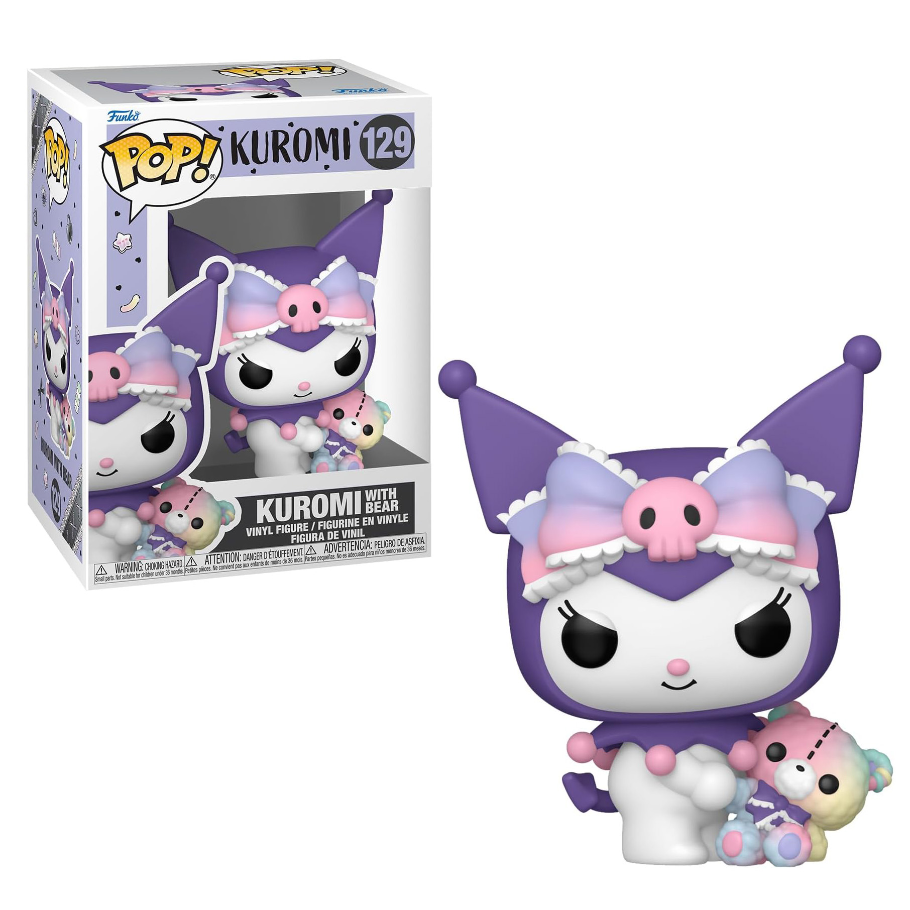 Funko POP! Sanrio Kuromi with Bear Exclusive Vinyl Figur