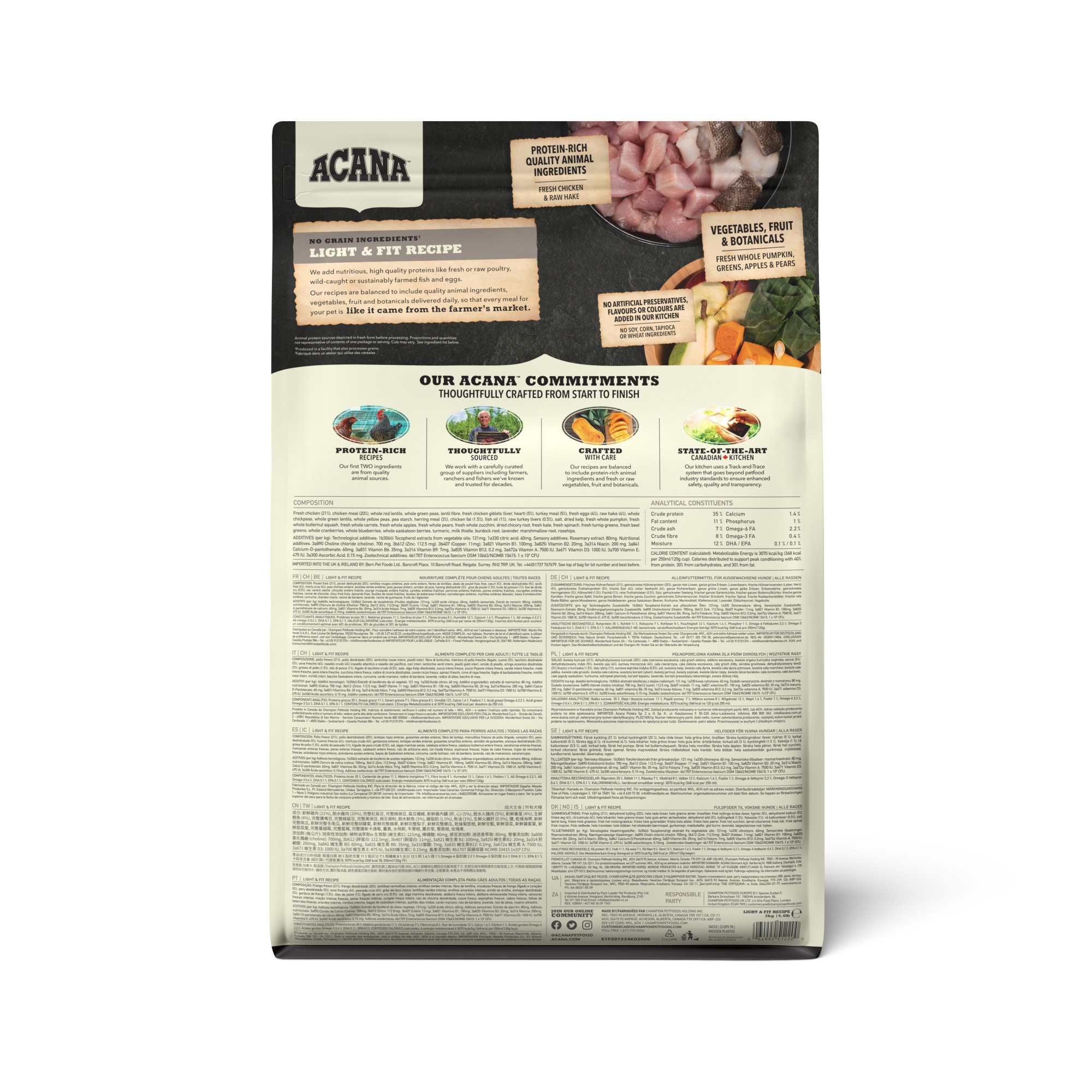 Acana Light & Fit Recipe Torrfoder - 2