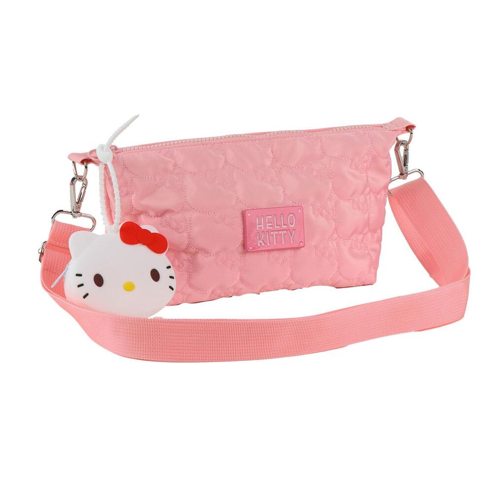 Hello Kitty Axelremsväska i Rosa 27 cm