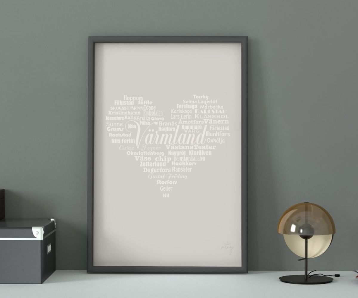 Poster - Värmland mitt hjärta - 4