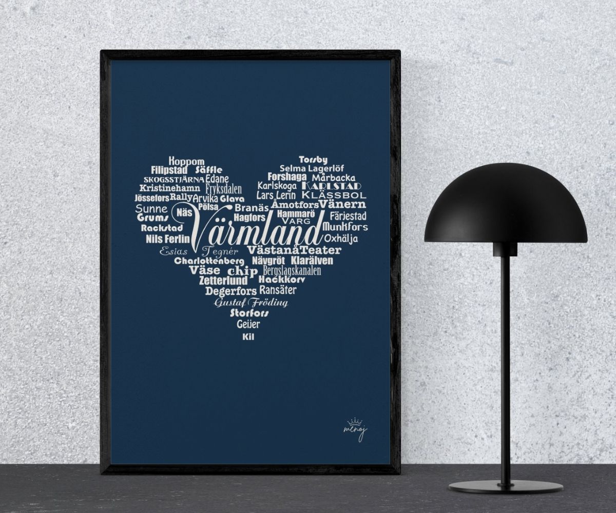 Poster - Värmland mitt hjärta - 3