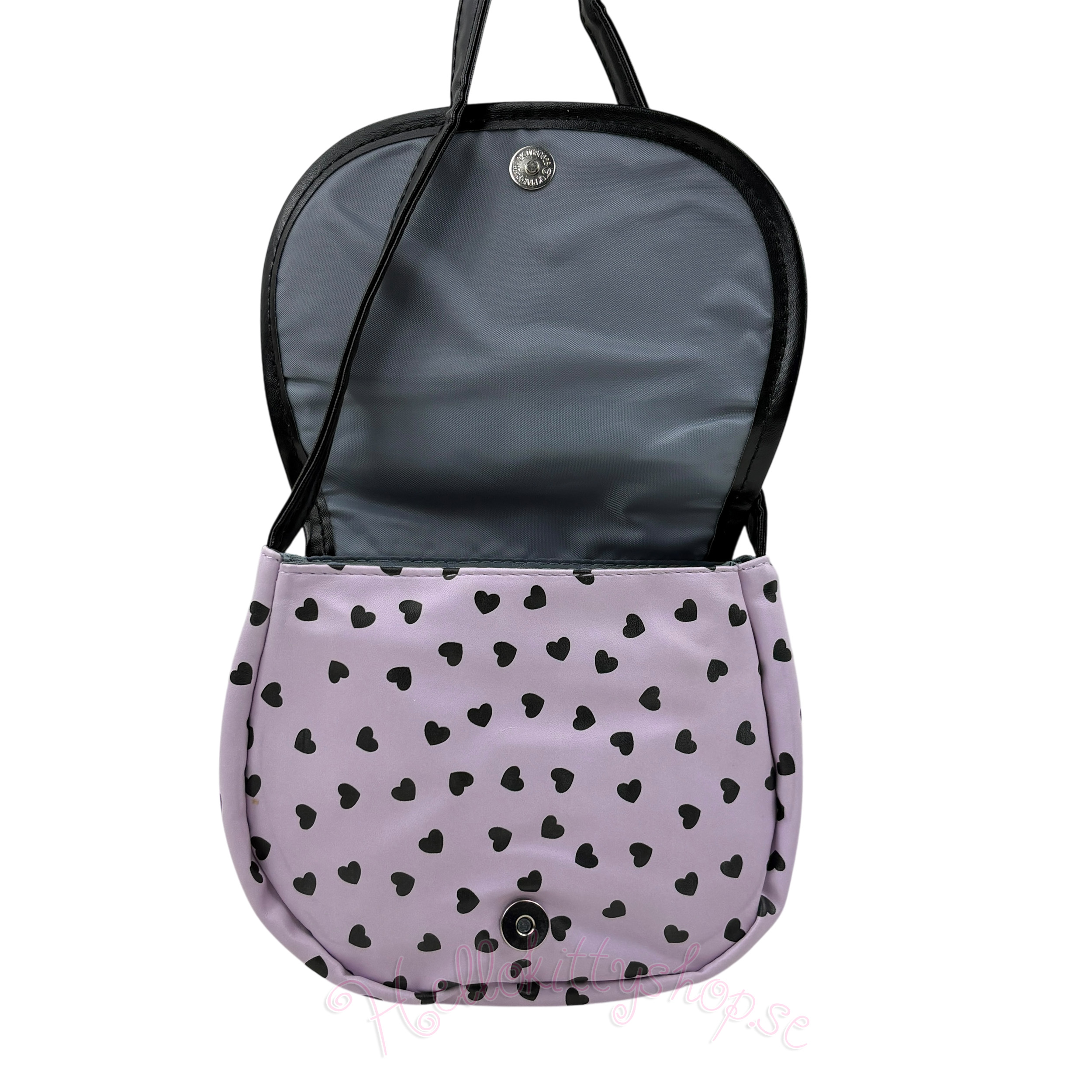 Hello Kitty och Kuromi Axelremsväska i Lila 18 cm - 4
