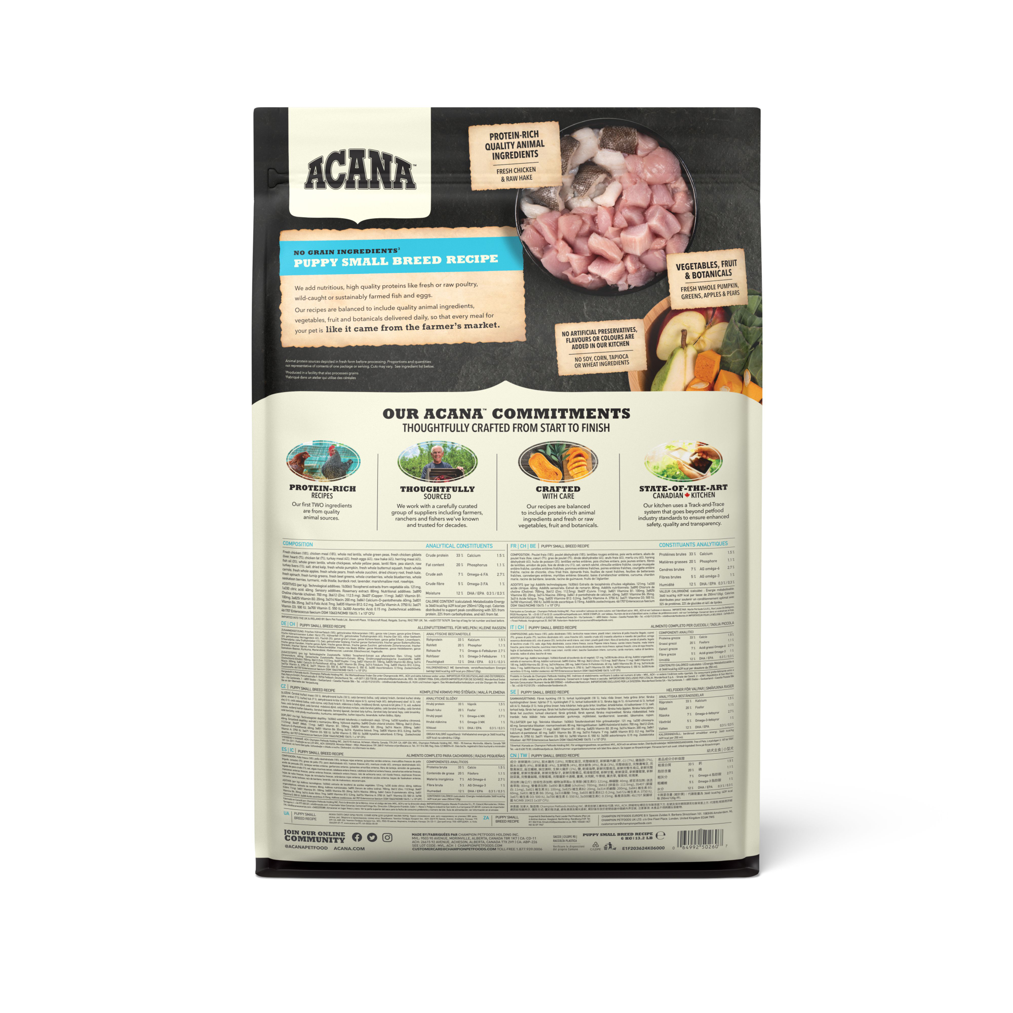 Acana Puppy Small Breed Recipe Torrfoder - 2