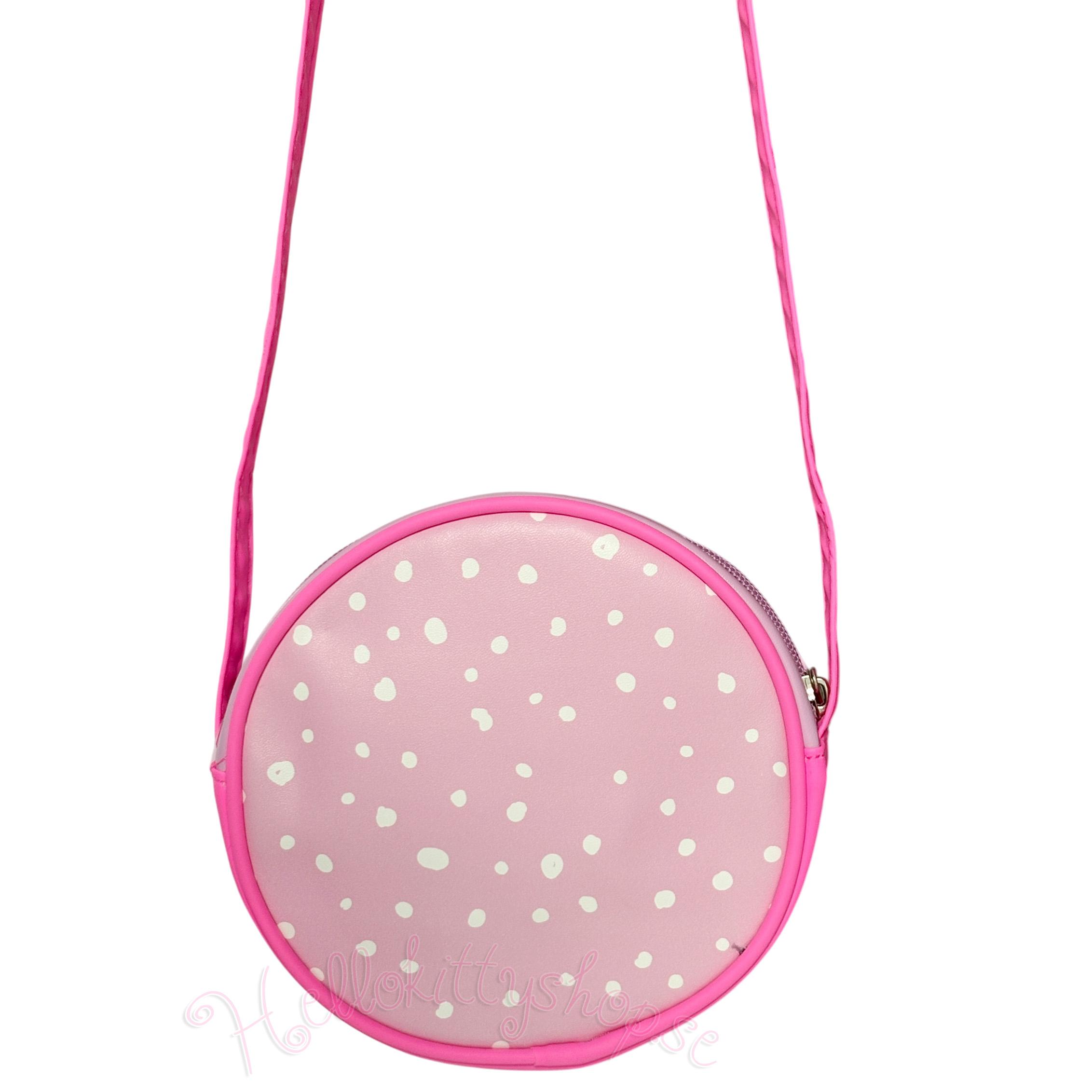 Hello Kitty and Friends Rund Axelremsväska i Rosa 15 cm - 9