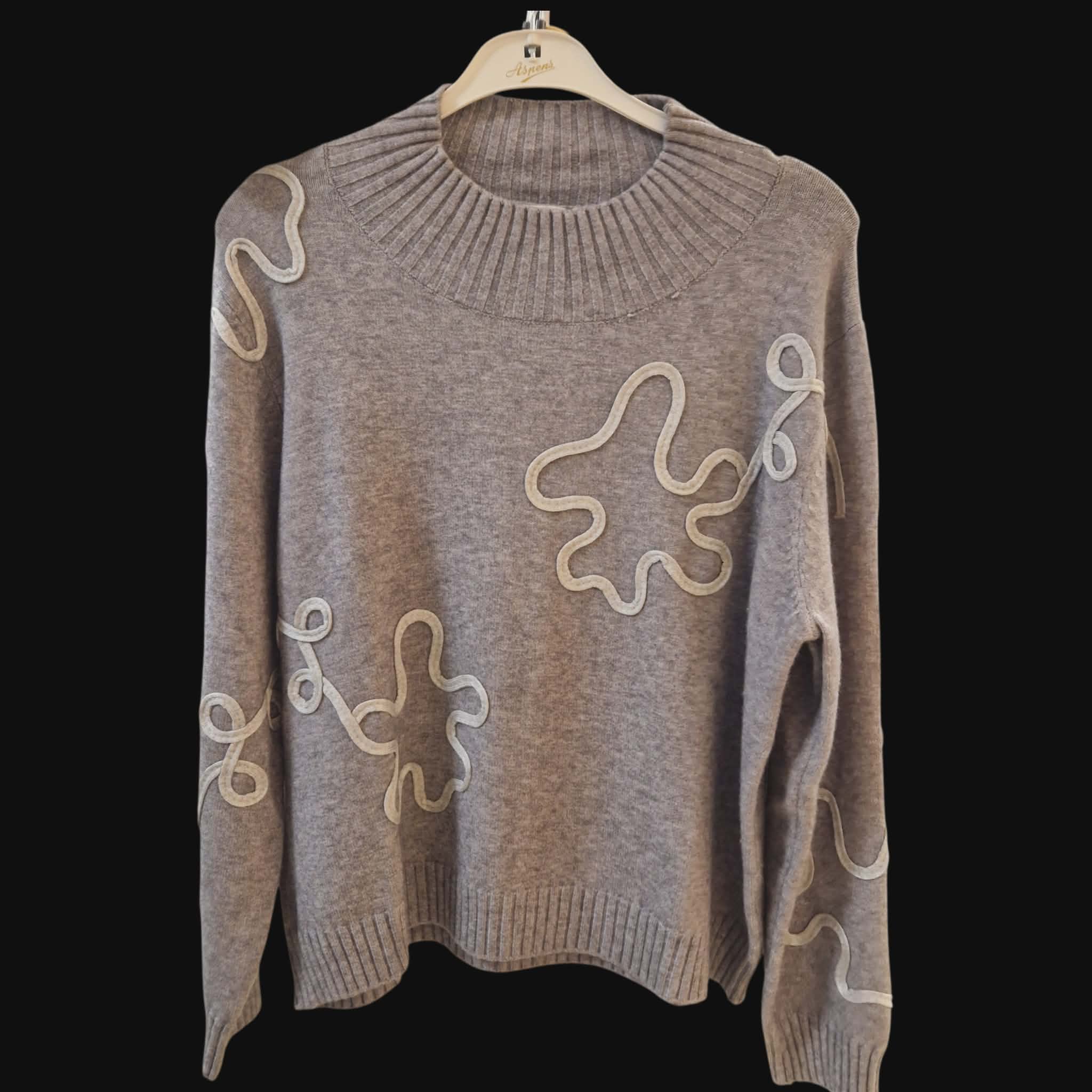 Stickad tröja Camicia