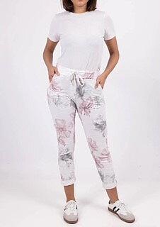 Mirakelbyxan Flower Vit