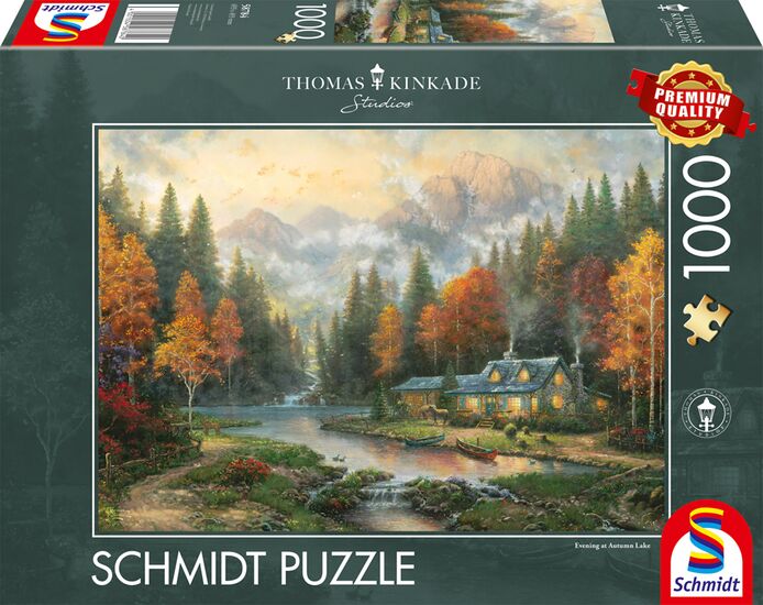 Evening at Autumn Lake, 1000 Bitar Schmidt - 2