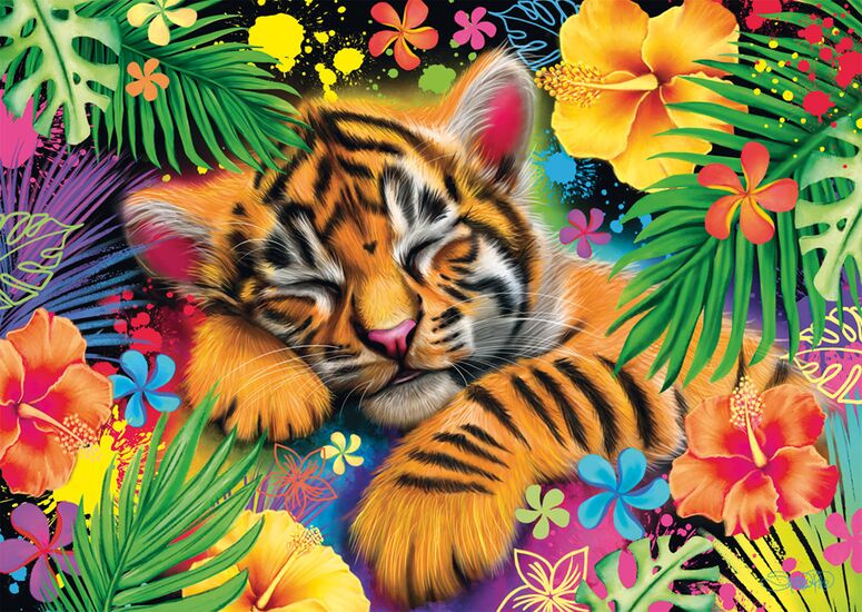 Tiger Cub, 1000 Bitar Schmidt