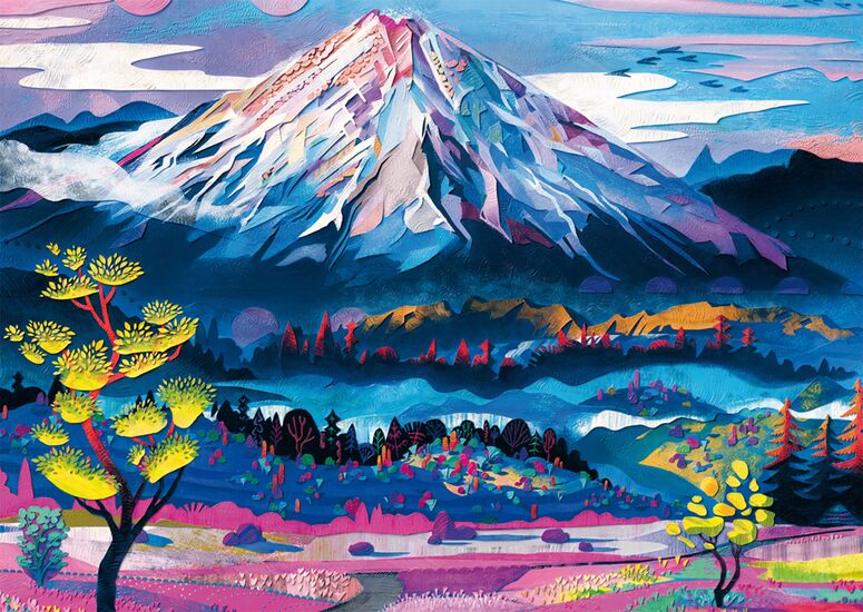 The Calm of the Mountain, 1000 Bitar Schmidt