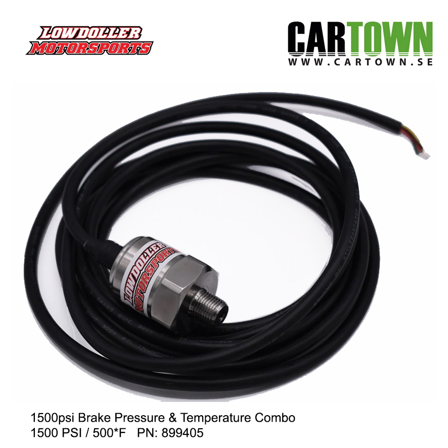 1500 PSI Brake Pressure & Temperature Combo 1500 PSI / 500*F - Cartown ...