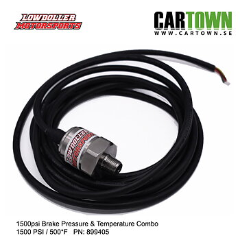 1500 PSI Brake Pressure & Temperature Combo 1500 PSI / 500*F