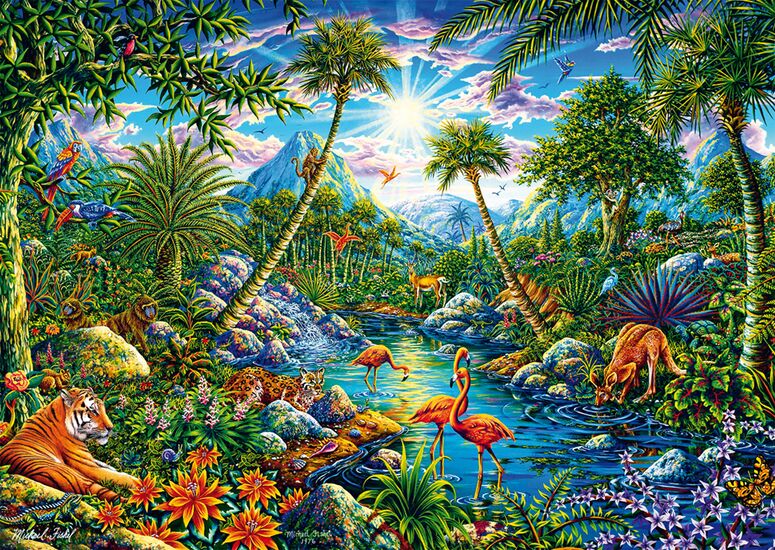 Island Paradise, 1000 Bitar Schmidt