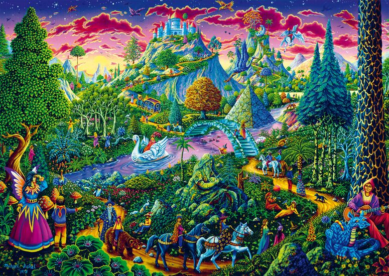 Fantastic Fairy World, 1000 Bitar Schmidt