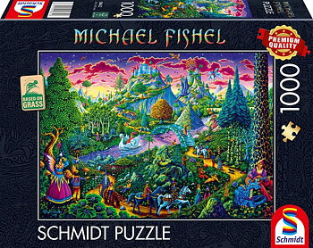 Fantastic Fairy World, 1000 Bitar Schmidt