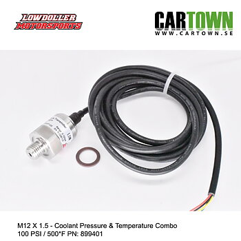 100 PSI Coolant Pressure & Temperature Combo 100 PSI / 500*F
