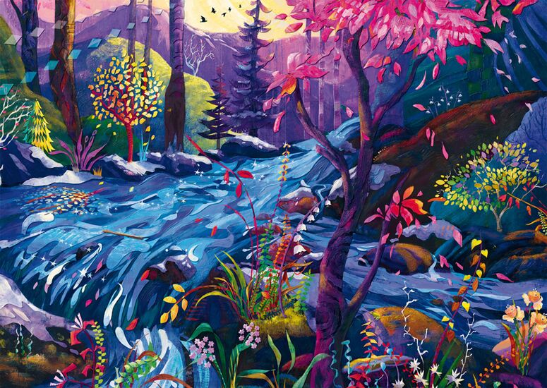 In the River of Dreams, 1000 Bitar Schmidt