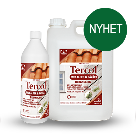 Tercol Against Algae &amp; Fouling. Choose 1L or 5L packaging