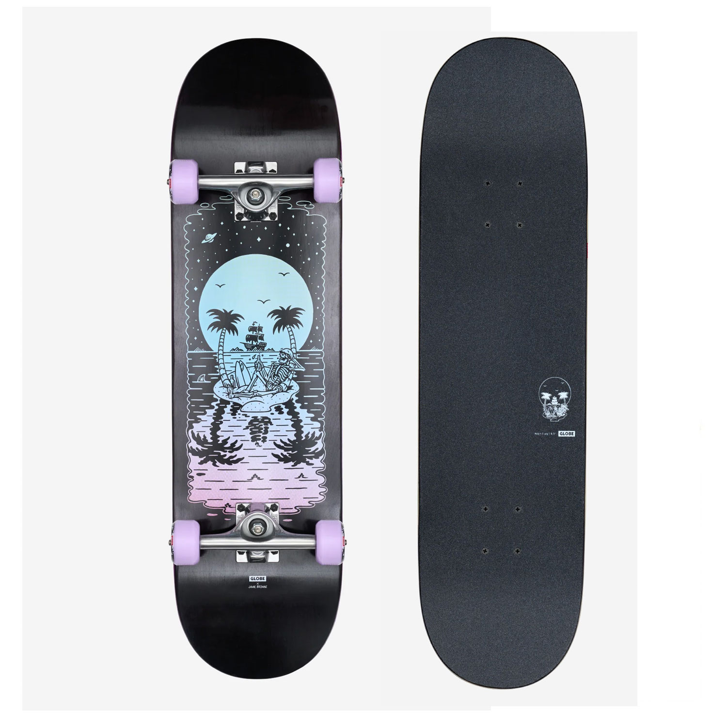 Globe Skateboard komplett 8.5 G2 Reflection